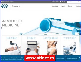 Medicinski aparati, ureaji, pomagala, medicinski materijal, oprema, www.btlnet.rs