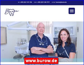 Stomatološke ordinacije, stomatolozi, zubari, www.burow.de