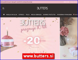 Cosmetics, cosmetic products, www.butters.si