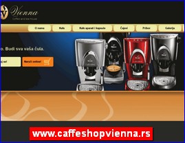 Juices, soft drinks, coffee, www.caffeshopvienna.rs