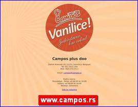 Catering, organization of celebrations, organization of weddings, www.campos.rs
