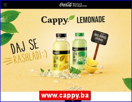 Juices, soft drinks, coffee, www.cappy.ba