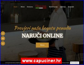 Pizza, picerije, palačinkarnice, www.capuciner.hr