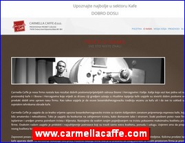 Juices, soft drinks, coffee, www.carmellacaffe.com