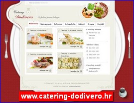 Catering, organization of celebrations, organization of weddings, www.catering-dodivero.hr
