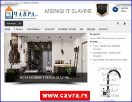 Sanitaries, plumbing, www.cavra.rs