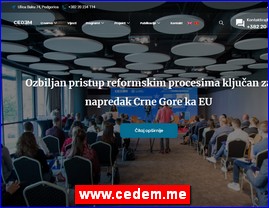 Nevladine organizacije, Srbija, www.cedem.me