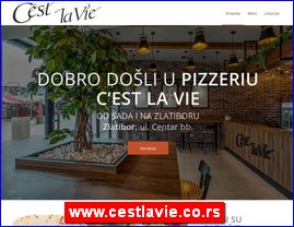 Pizza, pizzerias, pancake houses, www.cestlavie.co.rs