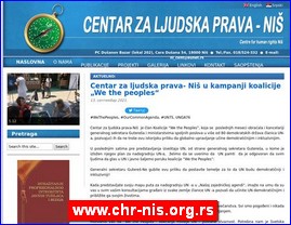 Nevladine organizacije, Srbija, www.chr-nis.org.rs