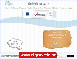 Vrtii, zabavita, obdanita, jaslice, www.cigravrtic.hr