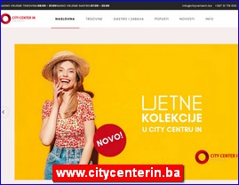 Supermarketi, trgovina, www.citycenterin.ba