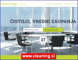 Agencije za ienje, spremanje stanova, www.cleaning.si