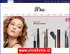 Cosmetics, cosmetic products, www.click2chic.si