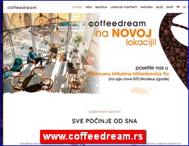 Restorani, www.coffeedream.rs