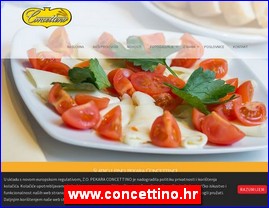 Konditorski proizvodi, keks, čokolade, bombone, torte, sladoledi, poslastičarnice, www.concettino.hr