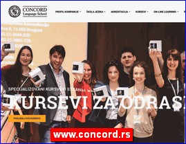 Foreign language schools, www.concord.rs
