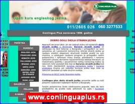 Foreign language schools, www.conlinguaplus.rs