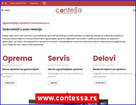 Ugostiteljska oprema, oprema za restorane, posue, www.contessa.rs