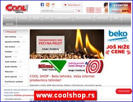 Klima ureaji, www.coolshop.rs