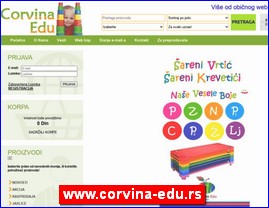 Oprema za decu i bebe, www.corvina-edu.rs