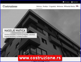 Građevinske firme, Srbija, www.costruzione.rs