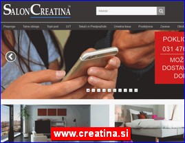 Floor coverings, parquet, carpets, www.creatina.si