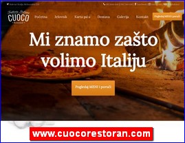 Pizza, picerije, palačinkarnice, www.cuocorestoran.com