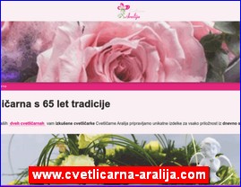 Flowers, florists, horticulture, www.cvetlicarna-aralija.com