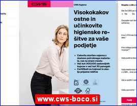 Sanitarije, vodooprema, www.cws-boco.si