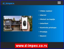 Alarmi, obezbedjenje, www.d-impex.co.rs