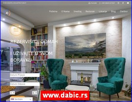 Hoteli, moteli, hosteli,  apartmani, smeštaj, www.dabic.rs