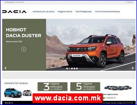 Cars, www.dacia.com.mk