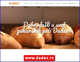 Bakeries, bread, pastries, www.dadex.rs