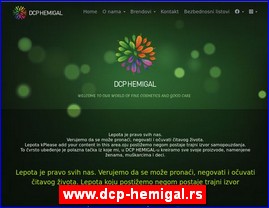 Cosmetics, cosmetic products, www.dcp-hemigal.rs