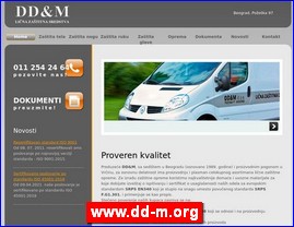 Radna odeća, zaštitna odeća, obuća, HTZ oprema, www.dd-m.org