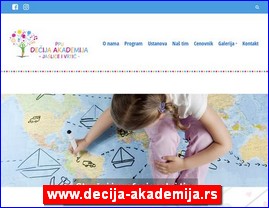 Kindergartens, nurseries, www.decija-akademija.rs