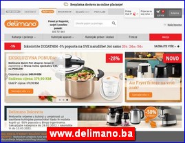 White appliances, washing machines, refrigerators, household appliances, www.delimano.ba