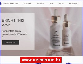 Cosmetics, cosmetic products, www.delmerion.hr