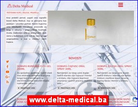 Medicinski aparati, ureaji, pomagala, medicinski materijal, oprema, www.delta-medical.ba