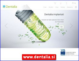 Medicinski aparati, ureaji, pomagala, medicinski materijal, oprema, www.dentalia.si