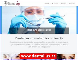 Stomatološke ordinacije, stomatolozi, zubari, www.dentallux.rs