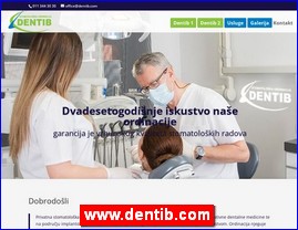Stomatološke ordinacije, stomatolozi, zubari, www.dentib.com