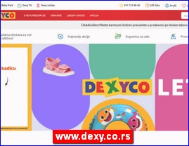 Oprema za decu i bebe, www.dexy.co.rs