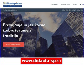 Foreign language schools, www.didacta-sp.si