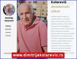 Picture galleries, painters, studios, painting, www.dimitrijekolarevic.rs
