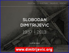 Picture galleries, painters, studios, painting, www.dimitrijevic.org