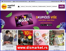 Supermarkets, trade, www.dismarket.rs