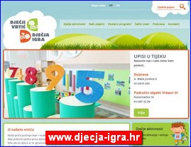 Kindergartens, nurseries, www.djecja-igra.hr