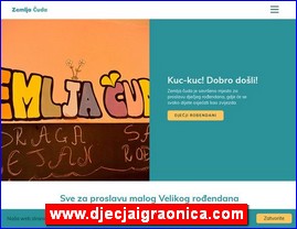 Playrooms, maternity rooms, www.djecjaigraonica.com