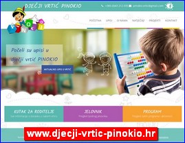 Vrtii, zabavita, obdanita, jaslice, www.djecji-vrtic-pinokio.hr